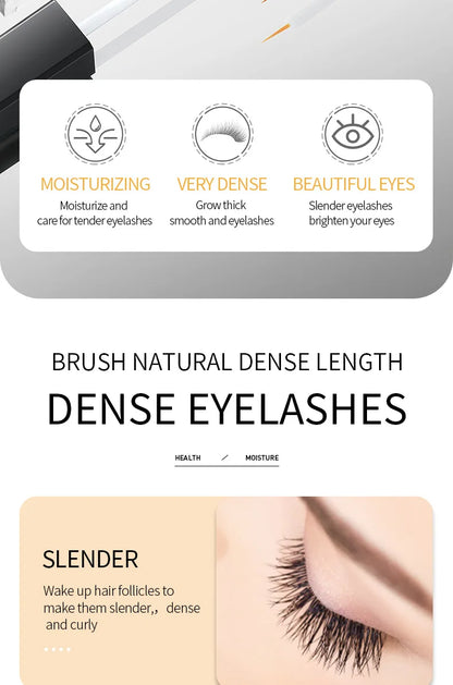 1pc Eyelash nutrition Solution thick, slender, long, nourishing and nourishing eyelash base repair natural transparent 7ml