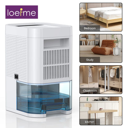 Electric Home Dehumidifier Multi-capacity For Damp, Condensation, Mould, Smells,Defrost Portable Quiet