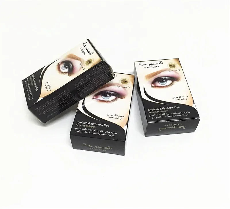 1 PC Professional Series Eyelash Eyebrow Dye Gel 15-minute Fast Tint Easy Dye Eyelash Brown Black Color Tint Cream Kit