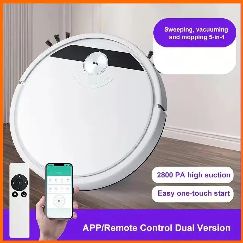 3 In 1 Smart Sweeping Robot Home Mini Sweeper Sweeping and Vacuuming Wireless Vacuum Cleaner Sweeping Robots For Home Use