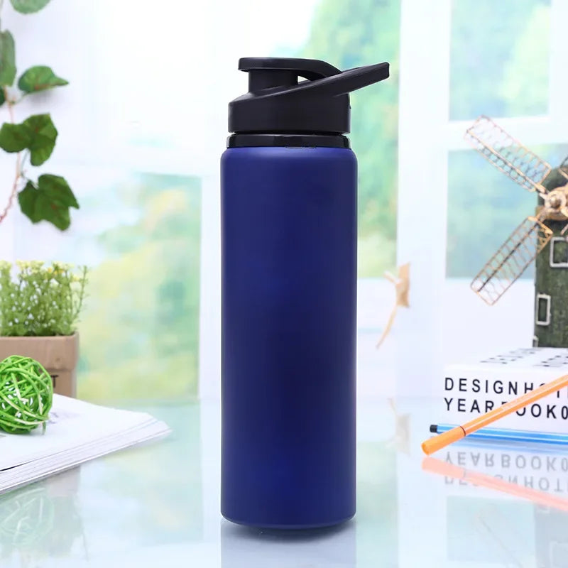 Portable Stainless Steel Water Bottle Bicycle Riding Drinking Water Bottle Outdoor Sport Travel Mug Metal Stainless Steel Bottle