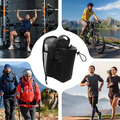 Magnetic Water Bottle Bag Gym-Specific Water Cup Holder with Strong Magnet for Outdoor Sports and Activities Gym Accessories