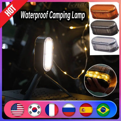 USB Magnetic Camping Lamp Charging Garden Decoration Lamp Power Bank Portable Decorative Lights for Home Party camping Equipment