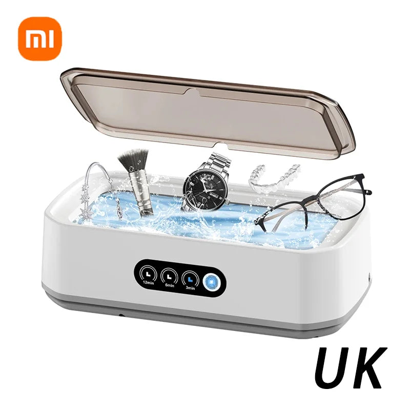 Xiaomi Ultrasonic Cleaning Machine Glasses Cleaning Machine Large Capacity Jewelry Braces Professional Cleaner 650ml For Jewelry