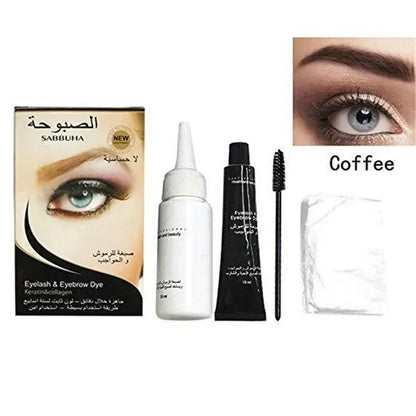 1 PC Professional Series Eyelash Eyebrow Dye Gel 15-minute Fast Tint Easy Dye Eyelash Brown Black Color Tint Cream Kit