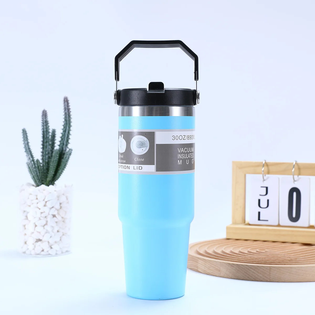 304 Stainless Steel 30oz Large Capacity Portable Car Cup Vacuum Portable Insulated Cup For Insulated Outdoor Car Ice Cream Cups