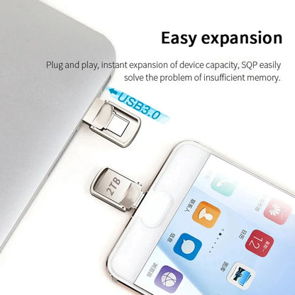 Xiaomi U-Disk USB 3.2 Type-C Interface Mobile Phone Computer Mutual Transmission Portable USB Memory 2TB 1TB 512GB 2025 NEWEST