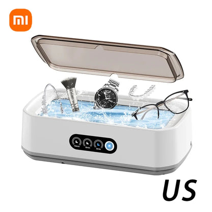 Xiaomi Ultrasonic Cleaning Machine Glasses Cleaning Machine Large Capacity Jewelry Braces Professional Cleaner 650ml For Jewelry