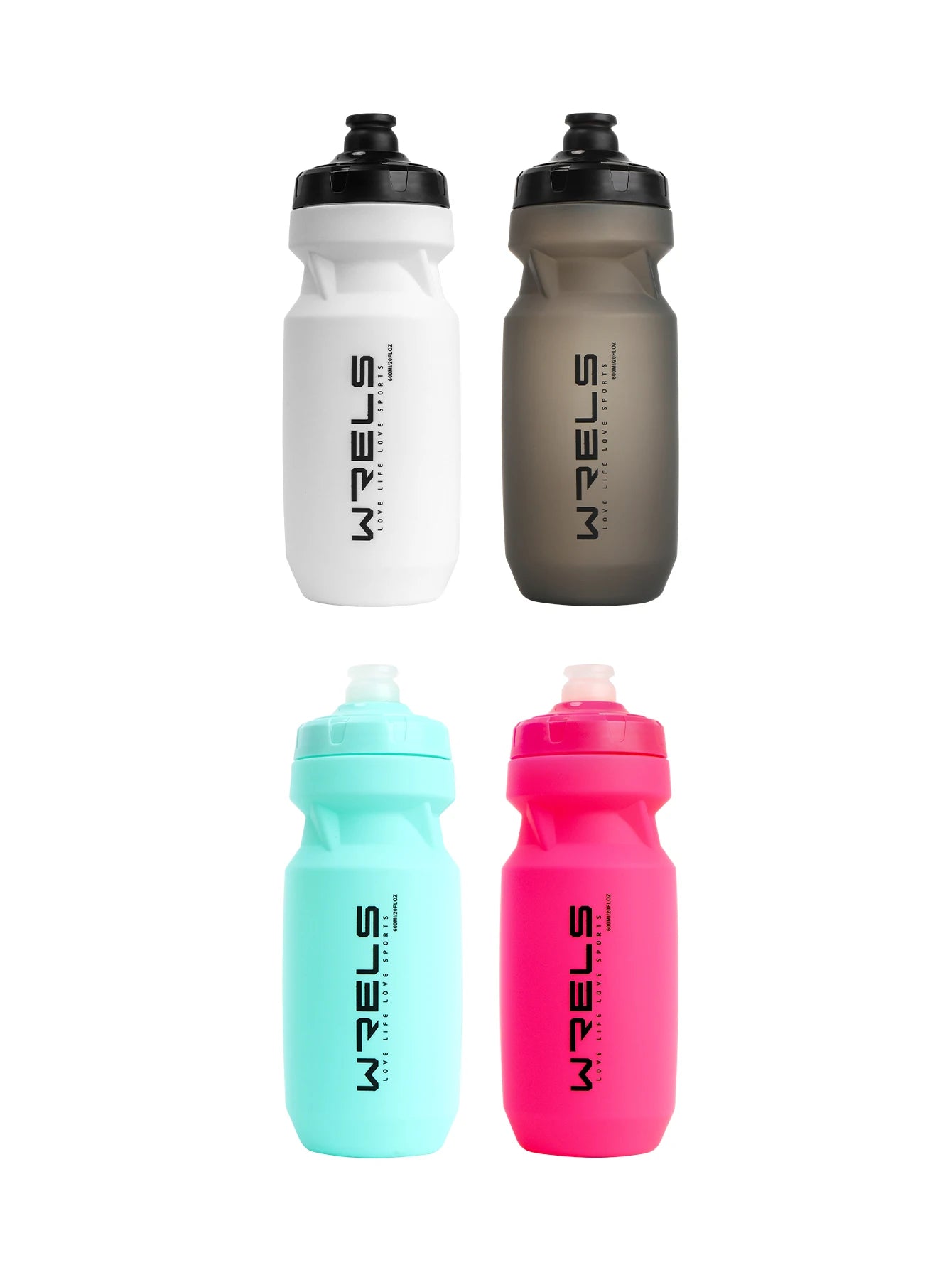 WRELS Bicycle Water Bottle 600ml Bike Bottle Outdoor Sport Cycling Kettle Bottle Bike Portable Bike Cup