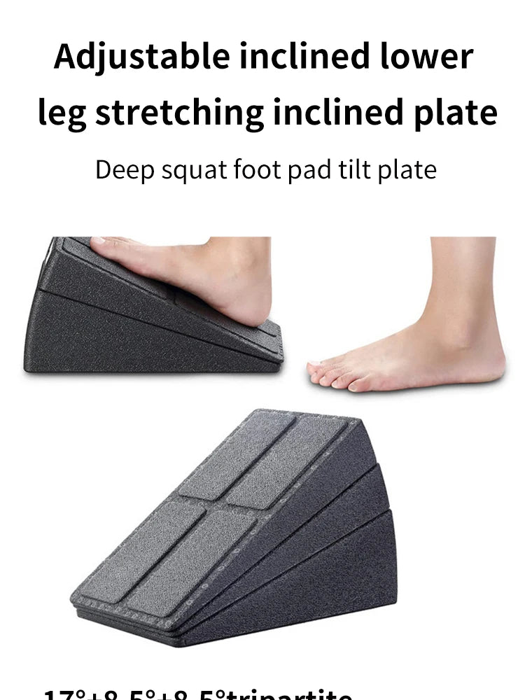 3pcs Yoga Wedge Stretch Slant Boards Adjustable Bricks Squat Wedge Blocks For Exercise Gym Fitness Yoga Accessories