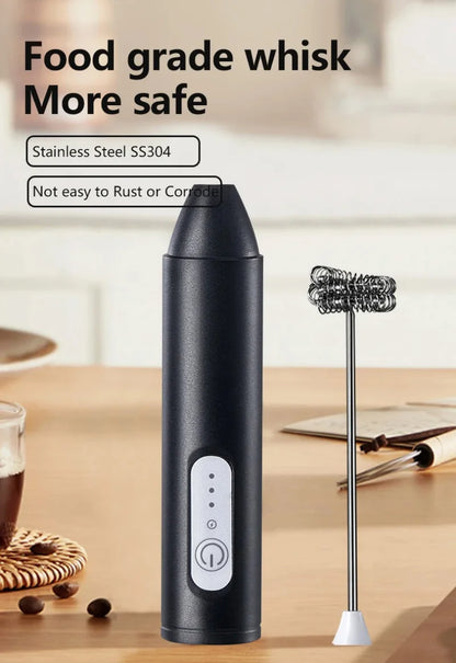 Xiaomi Electric Wireless Milk Frothers Blender Handheld Mini USB Rechargable 3 Speeds Coffee Mixer  For Coffee Cappuccino Cream