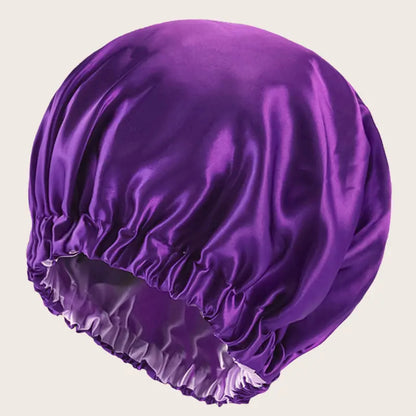 Protect your beautiful, natural hair with this exquisite, luxurious satin hair bonnet for women. This premium quality satin bonn