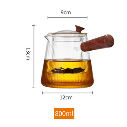 Elegant Glass Teapot Infuser Set - Modern Tea Brewer for Home And Outdoors