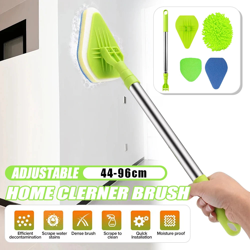 Bathroom Mop Bath Shower Screen Tile Cleaning Kit Floor Cleaner Tool Scrubber UK