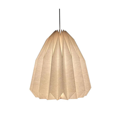 Nordic Creative Paper Origami Lantern Shade Foldable Pendant Light Art Decor