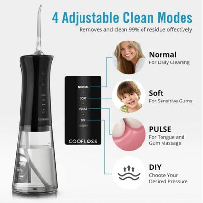 Sejoy Oral Irrigator Dental Water Pick Magnetic Charging Water Flosser High Pressure Dental Irrigator