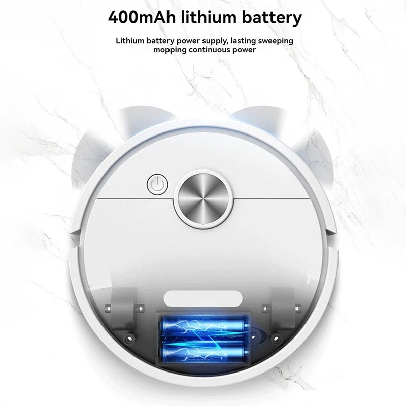 Xiaomi MIJIA 4000Pa 3 in 1 Smart Sweeping Robot Vacuum Cleaner Strong Suction Easy To Use For Hard Floors Pet Hair Carpets New