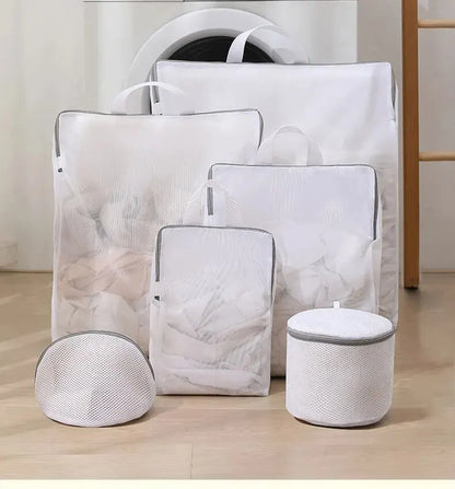 1PC 3D Laundry Bag WithDrawable Mesh Bag Washing Machine Filter Mesh Bag Anti Deformation Laundry Bag