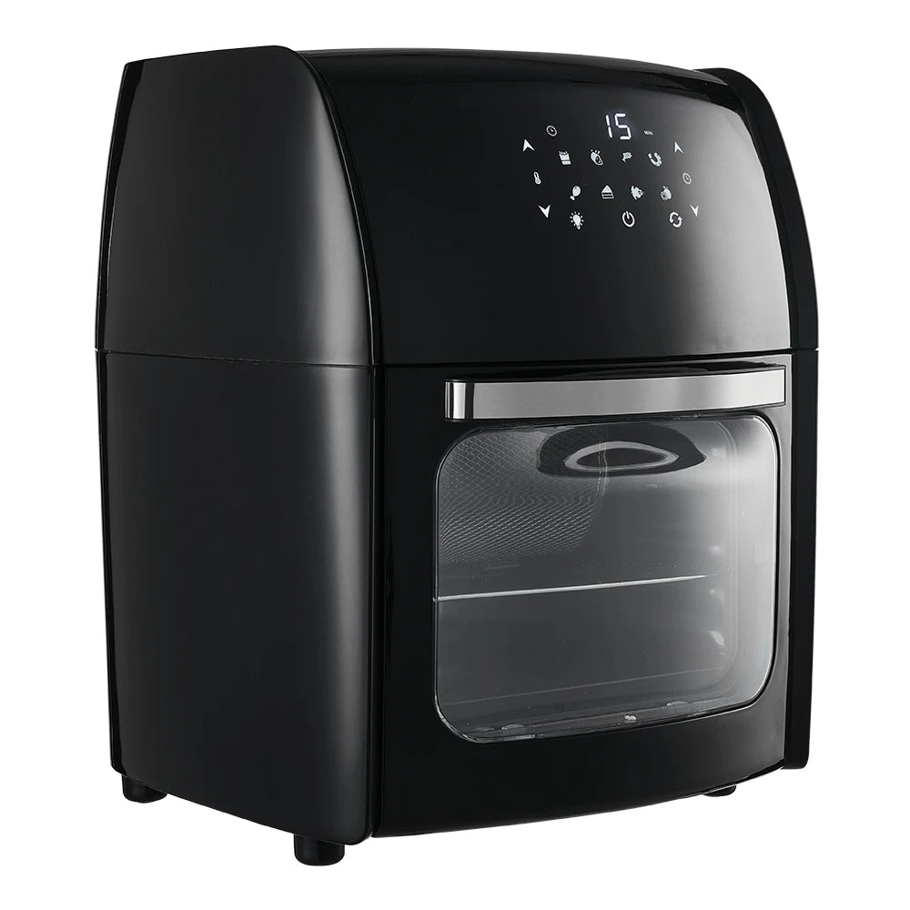 12L Air Fryer with Rotisserie Basket with Automatic Power Off & Memory Function