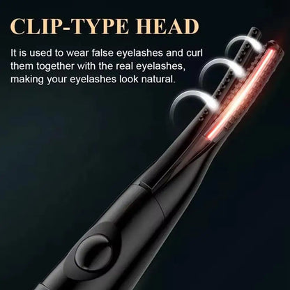 Naturally Curled Electric Eyelash Curler Intelligent Temperature Control Styling Make Up Eyelashes Curl Lasting Lash Curler Tool