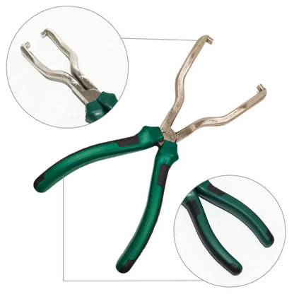 Professional Gasoline Pipe Joint Pliers Filter Caliper Oil Tubing Connector Disassembly Tools Quick Removal Pliers Clamp Repair