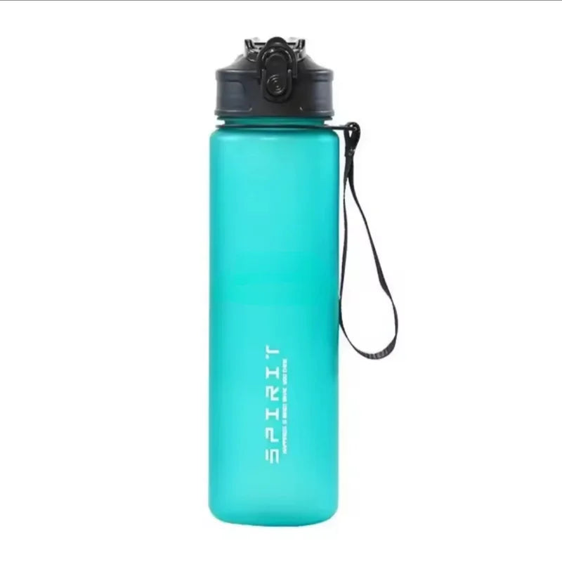 750ML Portable Water Bottle Motivational Sports Water bottle with Time Marker Leak-proof Cup for Outdoor Sport Fitness BPA Free