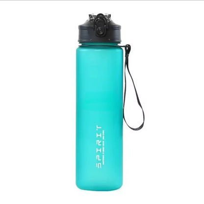 750ML Portable Water Bottle Motivational Sports Water bottle with Time Marker Leak-proof Cup for Outdoor Sport Fitness BPA Free