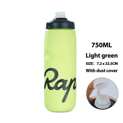 Rapha Cycling Water Bottle 620 750ml Leak-proof Squeezable Taste-free BPA-free Plastic Camping Hiking Sports Bicycle Kettle