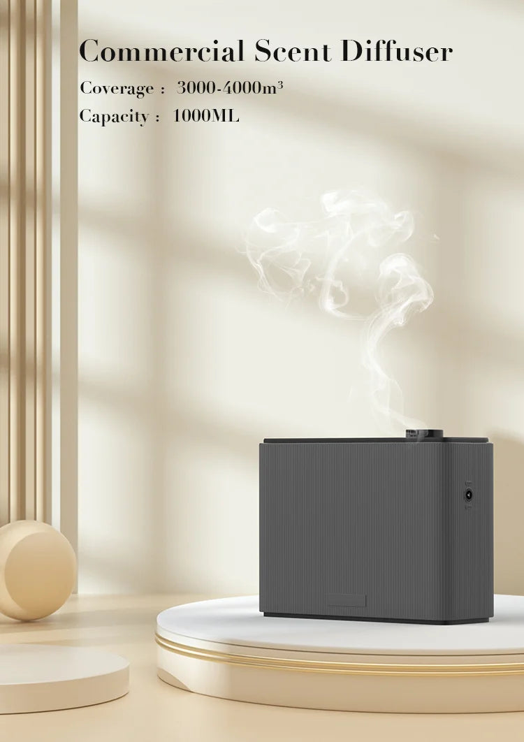 NAMSTE 4000m³ Fragrance Diffuser Smart Timing Scent Air Machine For Home Hotel Spa HVAC Aroma Diffuser Electric Air Freshener