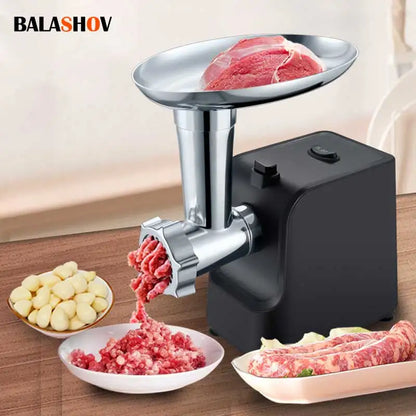 Electric Meat Grinder,Heavy Duty Meat Mincer, Sausage Stuffer Maker, Food Grinder with Sausage , Grinder Plates, for Home Kitche