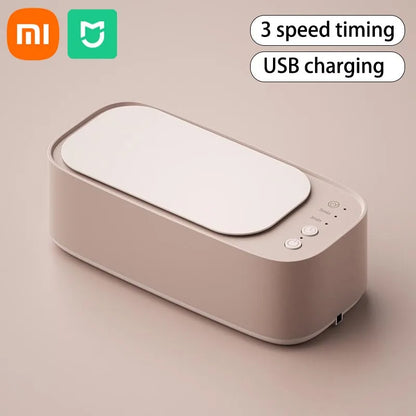 Xiaomi MIJIA 45KHZ Ultrasonic Glasses Cleaning Machine Ultrasound Jewelry Cleaner Machine High Frequency Ultrasonic Cleaner Bath