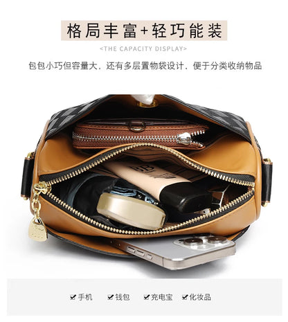 Shoulder Bag for Women Purse- Fashion Crossbody Bags Underarm Bag Small Square Satchel Handbag