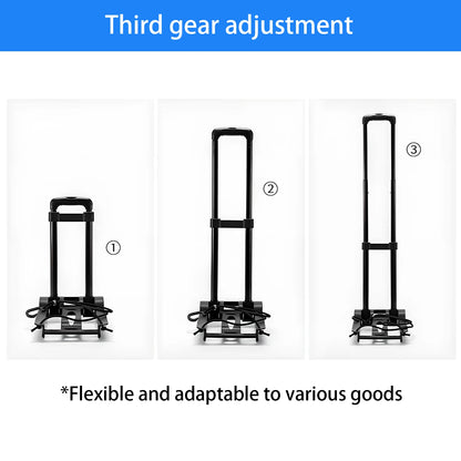 Small Truck with Foldable Pull Rod, Portable Shopping Cart, Household Grocery Cart, Small Pull Cart, Luggage Cart