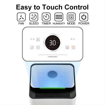 10L/12L/day Compressor Mini Home Portable Mobile Tuya Smart Air Dehumidifier with WiFI