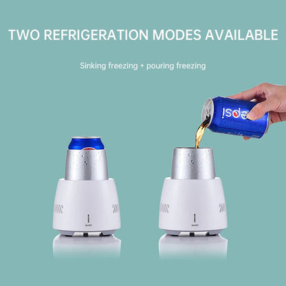 USB Refrigerator Beverage Fast Cooler Cup Electric Beer Bottle Can Water Soda Drinks Cooling Mug Ice Car Home Refrigeration Cup