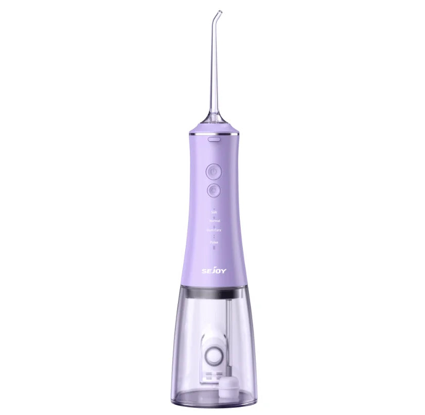 Sejoy Oral Irrigator Dental Water Pick Magnetic Charging Water Flosser High Pressure Dental Irrigator