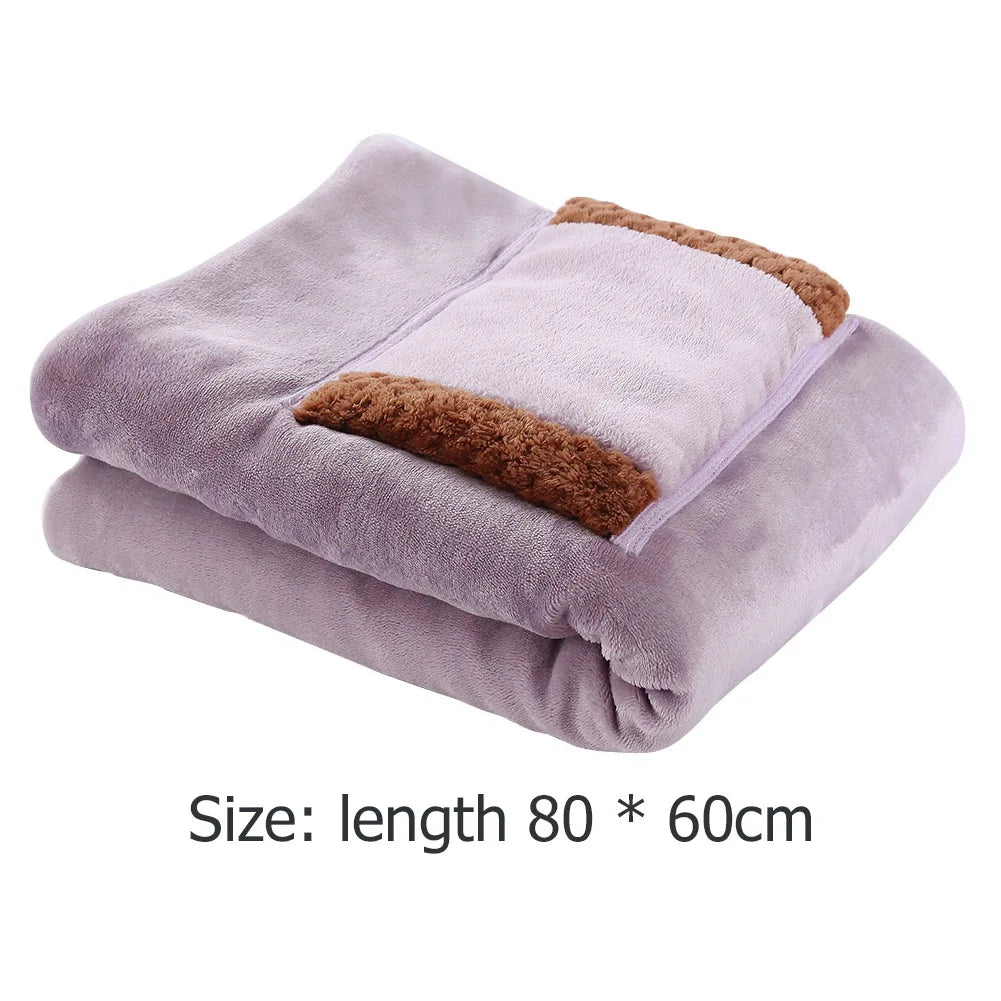 Multi-function Electric Heating Blanket USB Warmer Heater Mat Soft Skin Friendly Portable Supplies for Shoulder Neck Back Legs