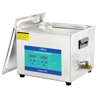 [Ships from UK ] AIPOI Ultrasonic Cleaner 800ml 2L 3.2L 6.5L 10L 15L 22L 30L Home Appliance