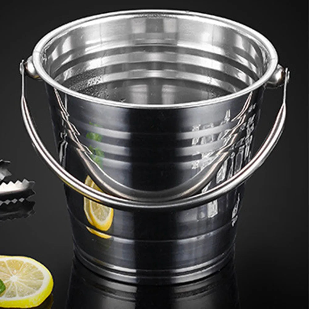 Wine Coolers Ice Bucket Cooler For Beach Picnics BBQ Ice Bucket Ice Chiller Portable Insulated Wine Beer Cooler