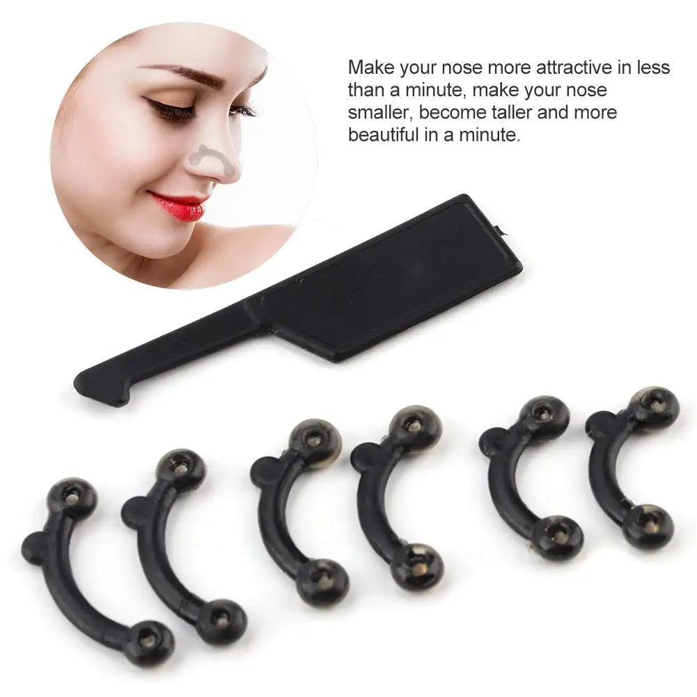 2 Sets Nose Up Lifting Nose Shaper Lifter Nose Slimmer Nose Corrector Nose Bridge Straightener Beauty Tool 3 Size Pain Free