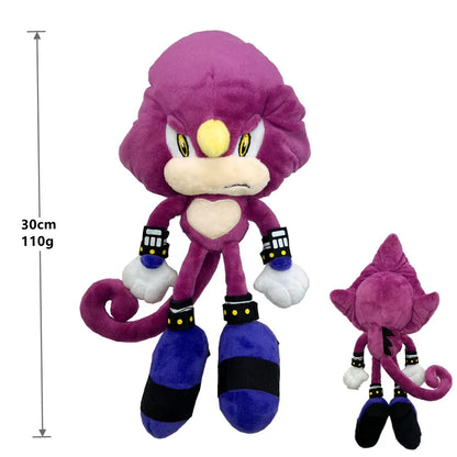 New Arrival Super Sonic Plush Toy The Hedgehog Amy Rose Knuckles Tails Cute Cartoon Soft Stuffed Doll Birthday Gift for Children