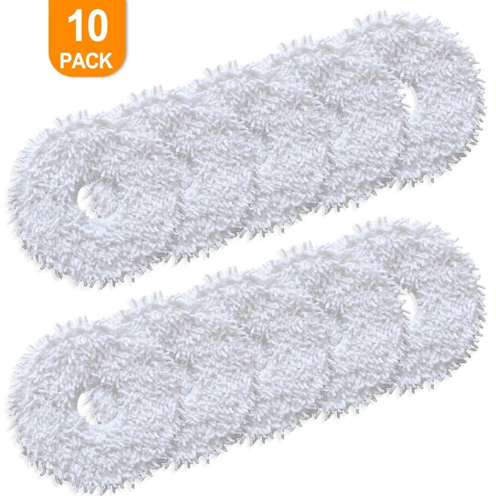 4/10pcs Vacuum Cleaner Soft Microfiber Mop Cloth Kit For Eureka J12 For Ultra Robot Vacuum Cleaner Accessories