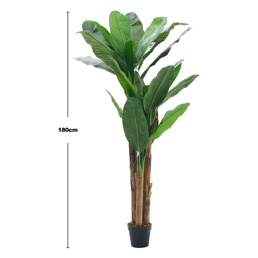 【Breeins】Artificial Plant Fake Green Tree in Pot