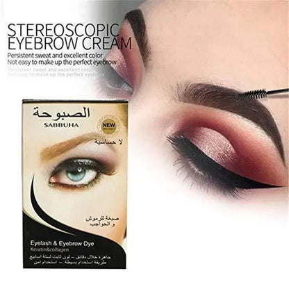 1 PC Professional Series Eyelash Eyebrow Dye Gel 15-minute Fast Tint Easy Dye Eyelash Brown Black Color Tint Cream Kit