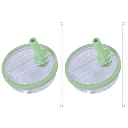 2PCS 30oz Tumbler Flip Straw Lid Replacement fit for Stanley Mugs Spill Proof Splash Resistant Tumbler Lids Straw Cup Cover