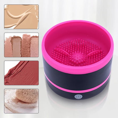 Electric Super-Fast Spinner Automatic USB-C Make Up Brush Cleaner Machine Deep Clean for Liquid Foundation/Eyeshadow/Blush Brush