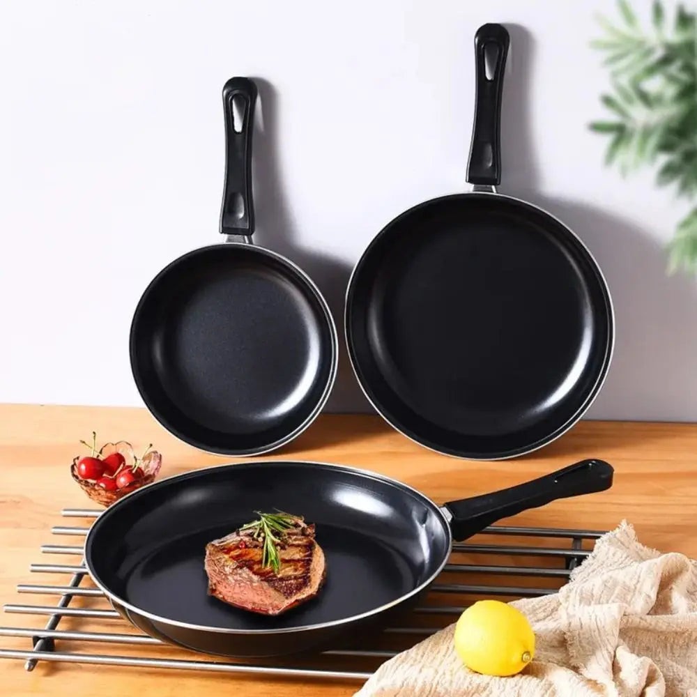 20/25/30CM Egg Frying Pan New Handles Non Stick Pan Pancake Pan Pancakes Omelette Kitchen Cookware Steak Skillet Household