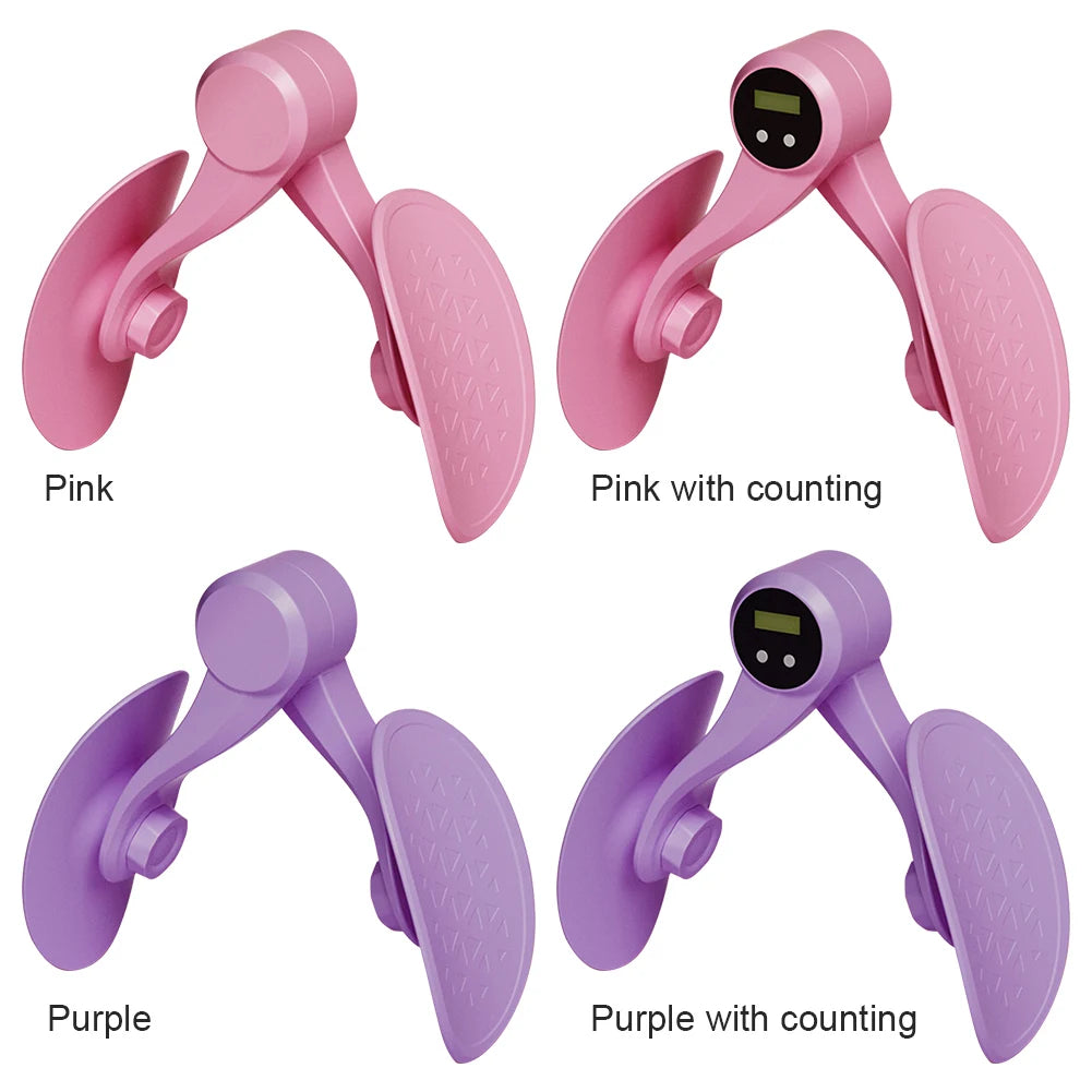 Pelvic Floor Muscle Trainer with Counter Kegel Exerciser Hip and Inner Thigh Exercise Equipment for Hip/Butt/Arm/Leg