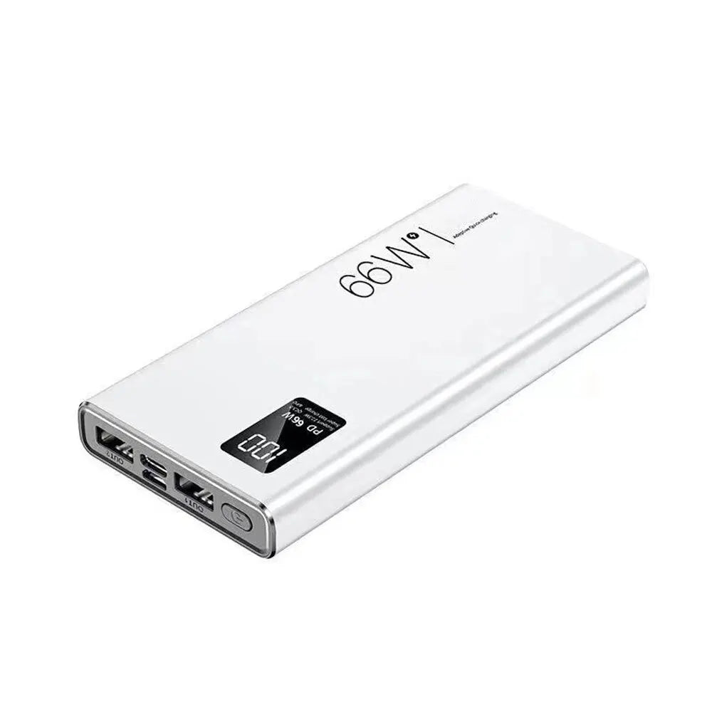 Portable 20000Mah Power Bank Pack Fast Charger 2 USB Battery For Mobile Phone UK