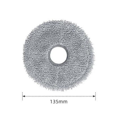 4PCS Washable Mop Cloth for Xiaomi Robot Vacuum 3S B108CN /2Pro B113CN Robot Vacuum Cleaner Replacement Parts Mop